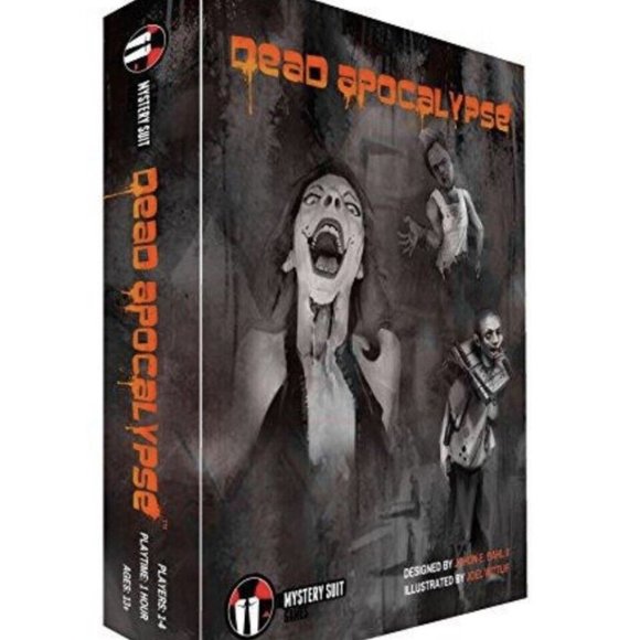 Dead Apocalypse Deckbuilding Game by Mystery Suites 1-4 Players Joel Wittlif - Picture 1 of 2